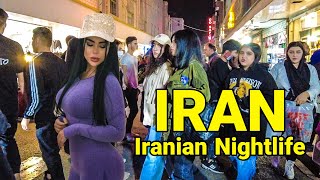 IRAN 2023  Tehran Iranian NightLife Before Nowruz Vlog ایران [upl. by Nalhsa]