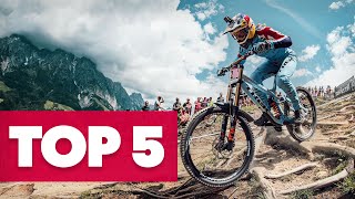 Are These The 5 Craziest Downhill MTB Runs From Leogang Austria  UCI MTB World Champs 2020 [upl. by Gentry]