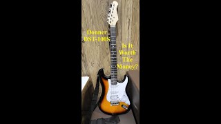 Donner DST 100S Electric Guitar Review [upl. by Erikson]