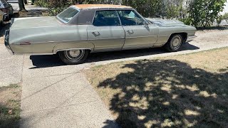 Cold Start 1972 Cadillac Deville [upl. by Nap484]