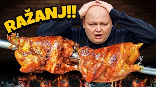 Otkrivamo Tajnu NAJUKUSNIJE Piletine na Ražnju IKADA 😱🍗 [upl. by Hugh]