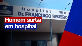 Homem surta em hospital [upl. by Samson]