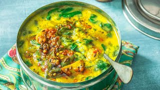 Recette Indienne Végétarienne Daal Palak  Lentilles 𑁍 Pankaj Sharma [upl. by Finlay]