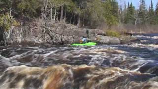 Stony River  Whitewater Canoeing [upl. by Yahc853]