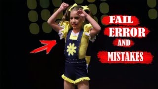 Dance Moms MistakesFailProblems and Errors [upl. by Itsirc737]