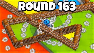 1 Tower vs Round 163 BTD 6 [upl. by Sirahc]