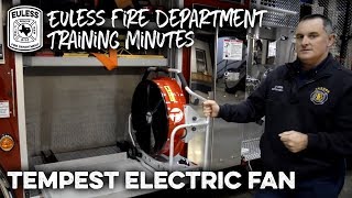 EFD Training Minutes Tempest Variable Speed Rechargable Fan [upl. by Hajan945]