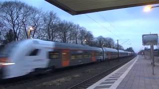 Doppelter RRX als Vollzug mit 160 KMh [upl. by Naaitsirhc]