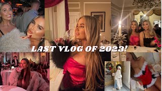 MASSIVE CHRISTMAS VLOG  Claridges Drinks at the Ritz  Celebrations [upl. by Monagan]