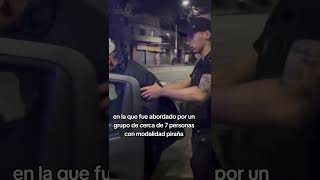 Flores policías de Brigada recuperaron el iPhone de un americano hay 4 detenidos [upl. by Enimisaj]