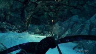 Uttering Hills Cave Skyrim Dungeon Walkthrough [upl. by Fritzie]