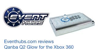 Eventhubscom reviews Qanba Eightarc Q2 Glow Arcade Stick [upl. by Aynotak11]