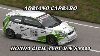 SALITA PEDAVENA  CROCE DAUNE 2024  ADRIANO CAPRARO  HONDA CIVIC TYPE R NS 2000 BY BELLUNOVIDEO [upl. by Adnalahs888]