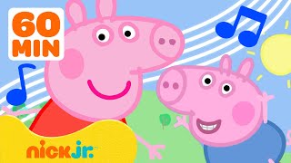 Peppa Pig Music Video Marathon 🎶 1 Hour Compilation  Nick Jr [upl. by Surdna]