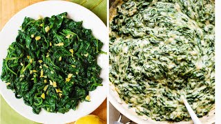 Traditional amp Creamy Spinach Recipe  South African YouTuber [upl. by Stratton]