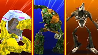 TMNT Legends Rahzar Muckman Mutagen Man VS Out of the Shadow Boss [upl. by Ecirpac576]