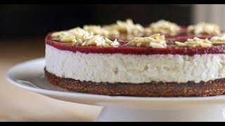 Risalamande cheesecake – lækker glutenfri juledessert [upl. by Euqirdor]