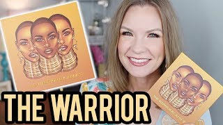 Juvias Place Warrior Palette Swatches Review amp Tutorial  LipglossLeslie [upl. by Mini942]