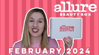 Allure Beauty Box  February 2024 [upl. by Eisenstark]