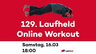 129 Laufheld Online Workout für Läufer [upl. by Eniretac]