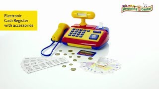 Theo Klein  Electronic Cash Register with Scanner 9330 [upl. by Joli]