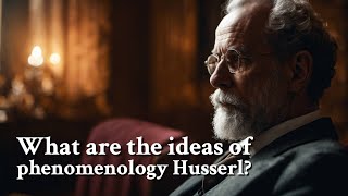 What are the ideas of phenomenology Husserl  Philosophy [upl. by Zerlina]