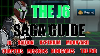 AQW The J6 Saga Complete Guide  All Items  Missions  Chapters  Quests  Minigames [upl. by Marienthal]