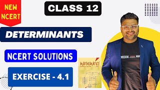 Chapter 4 Determinants  Exercise 41 I Determinants NCERT Solutions I New NCERT solutions Class 12 [upl. by Sherris]