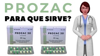 PROZAC que es y para que sirve prozac como se toma prozac 20 mg [upl. by Ablasor]