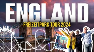 4000KM quer durch England Freizeitpark Tour 2024  Kunterbunter Vlog 96 [upl. by Georgetta]