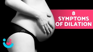 How to KNOW if Im DILATING 🤰🏻 8 Symptoms of Dilation [upl. by Siegel382]