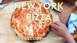 Kenjis Cooking Show  How to Make New York Pizza [upl. by Funch]