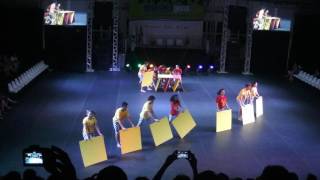 GGU cuadrados COREOGRAFÍAS CON ELEMENTOS NO CONVENCIONALES [upl. by Aekahs]