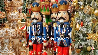 Christmas Shop at La Rinascente Milan Italy Decorations Tour 20232024 Festive Season [upl. by Ehttam]