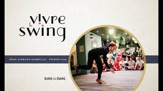 Démo Aurélien Darbellay  Bal Swing spécial MiniLicious au Génie sous les Étoiles 15 février 2020 [upl. by Nob]