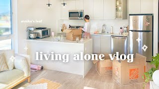 moving into my new apartment🌷🧸 new year new home empty apartment tour pulling allnighter to pack [upl. by Kilmarx]