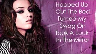 Cher Lloyd Turn My Swag On Lyrics On Screen [upl. by Bel]