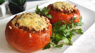 Hai pomodori in casa Prepara questa ricetta di pomodori ripieni al forno deliziosi [upl. by Pevzner630]