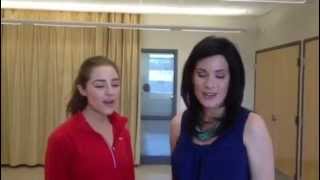 Singing Oye with Miss USA 2012 Olivia Culpo [upl. by Reteip]