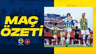 MAÇ ÖZETİ Fenerbahçe Petrol Ofisi 20 Fatih Vatan Spor [upl. by Jan]