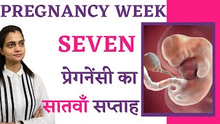 Pregnancy के 7 weeks में क्या होता है क्या करना चाहिए शिशु का विकास क्या खाना चाहिए  Hindi Video [upl. by Udela]