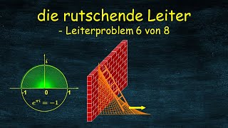 wie schnell rutscht die Leiter  leichte und schwere Variante  Leiterproblem 6 von 8 [upl. by Enytsirhc]