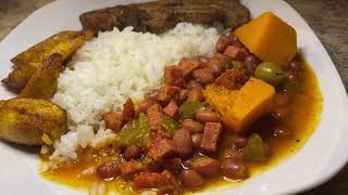 Puerto Rican Red Beans  Habichuelas guisadas [upl. by Sherie51]