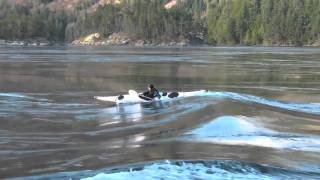 Skookumchuck with the Sterling Reflection Kayak [upl. by Anneirda]