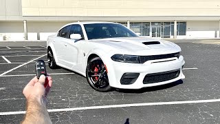 2022 Dodge Charger SRT Hellcat Widebody Start Up Exhaust Test Drive POV and Review [upl. by Safire]