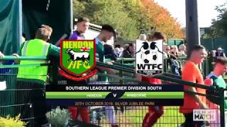 Hendon 3 Wimborne 2 HIGHLIGHTS 20 October 2018 [upl. by Ansilme]