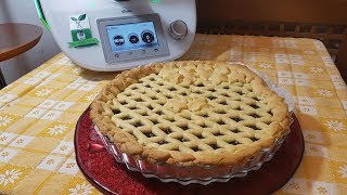 Crostata con marmellata per bimby TM6 TM5 TM31 TM21 [upl. by Houlberg]