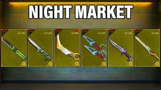 Top 24 Rarest Night Markets in Valorant [upl. by Beedon]