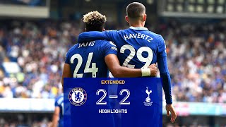 Chelsea 22 Tottenham Hotspur  Spoils Shared In Emotionally Charged Derby  Extended Highlights [upl. by Parette]