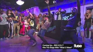 Dancehall Choreography on National TV again Fuse TV [upl. by Elletnahc273]